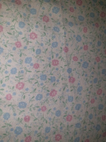 Pastel floral brushed - floral, cotton/