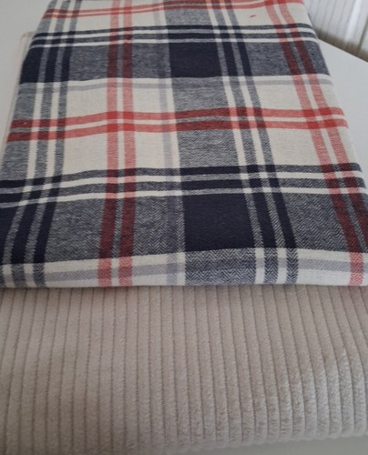 Oeko tex wide corduroy check - wide, corduroy/check