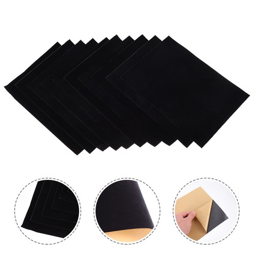 10pcs self adhesive - 10pcs, flocking